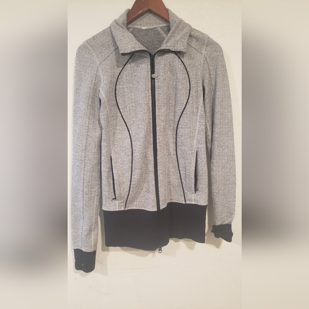 Lululemon Full Zip Jacket Herringbone - image 1